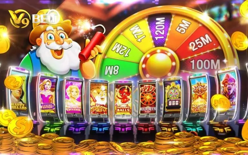 Hình ảnh Slots Game V9bet 1 trong bài viết Slots Game V9bet: Cách Chơi Hiệu Quả Để Nhận Thưởng Lớn. Slots Game V9bet